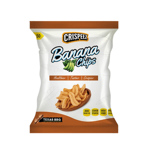 Crispeez Banana Chips - Texas BBQ
